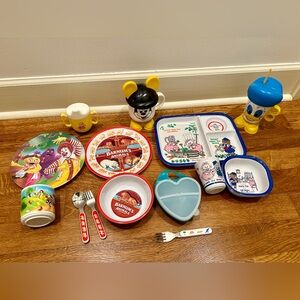 Vintage 80s-90s Melamine Dishes